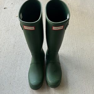 Hunter rain boots